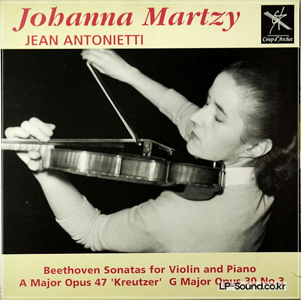 JOHANNA MARTZY BEETHOVEN SONATAS KREUTZER & OP.30 COUP D'ARCHET COUP 003