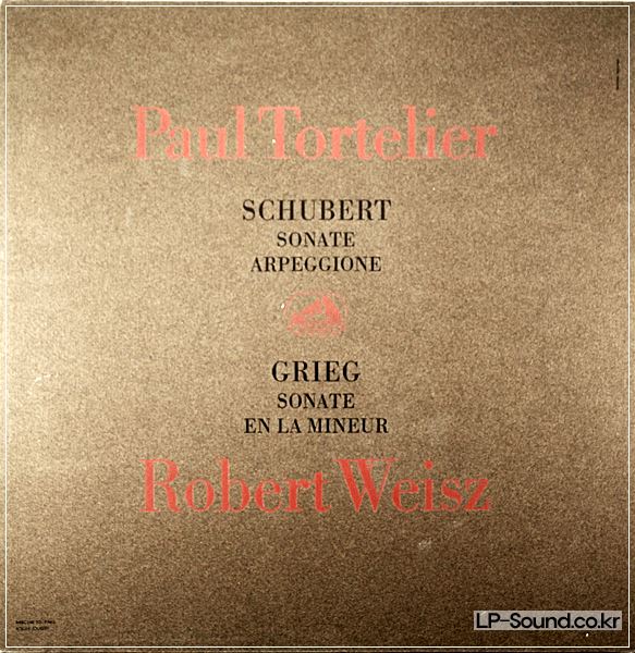 SCHUBERT: ARPEGGIONE SONATA - PAUL TORTELIER  PATHE FALP 570