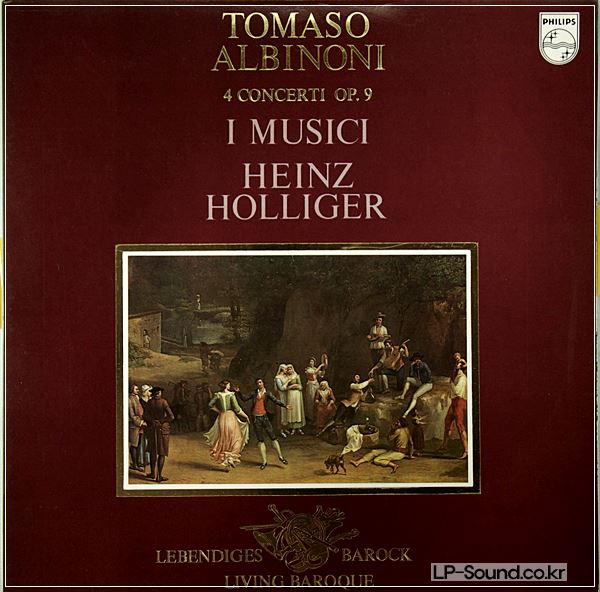 TOMASO ALBINONI 4 CONCERTI OP. 9 I MUSICI PHILIPS 9502 012