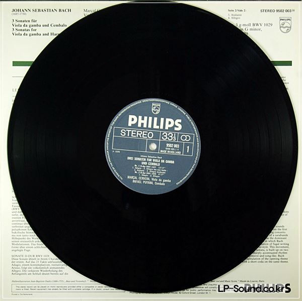 JOHANN SEBASTIAN BACH~MARCAN CERVERA, RAFAEL PUYANA