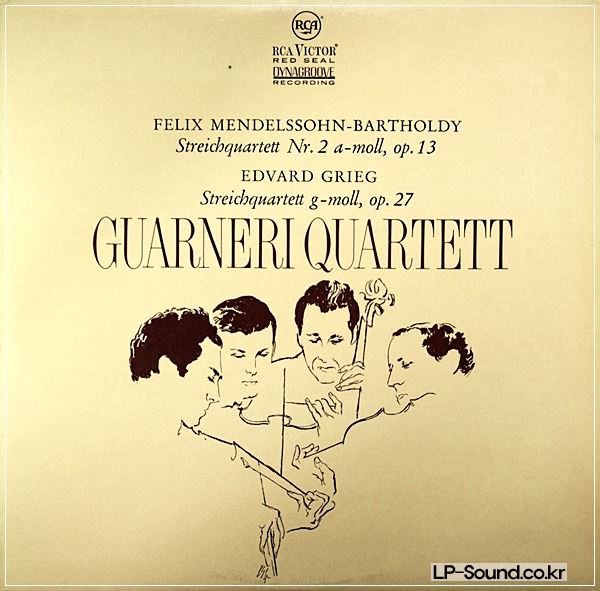 GUARNERI QUARTET / MENDELSSOHN-GRIEG STRING QUARTETS / LSC-2948B