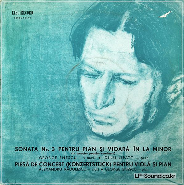 GEORGE ENESCU DINU LIPATTI SONATA 3 ELECTERCORD ECD-95 10