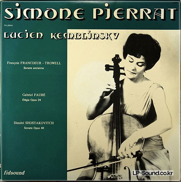SIMONE PIERRAT - RARE FRENCH LP 12