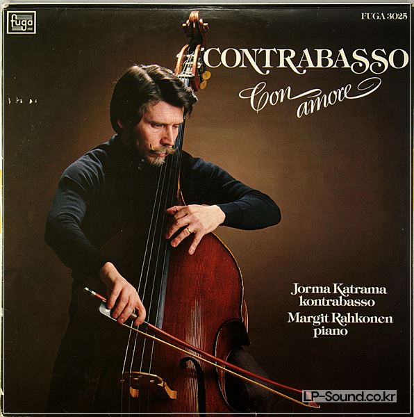 JORMA KATRAMA / MARGIT RAHKONEN -CONTRABASSO CON AMORE