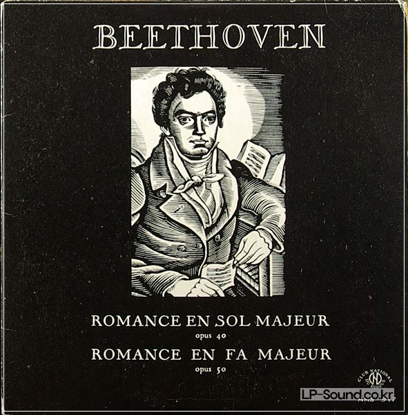 BEETHOVEN: VIOLIN ROMANCES IN G, F. MAX ROSTAL: 7“