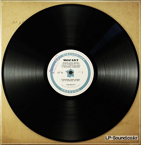 LILI KRAUS / MOZART / LES DISCOPHILES FRANCAIS DF 96