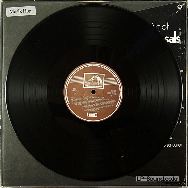 THE ART OF PABLO CASALS - BRAHMS BOCCHERINI SCHUMANN BACH