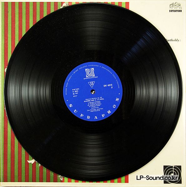 BRAHMS, MENDELSSOHN, DVOŘ K ‎– KLAV RN  TRIA ROMANTIKŮ (2LP