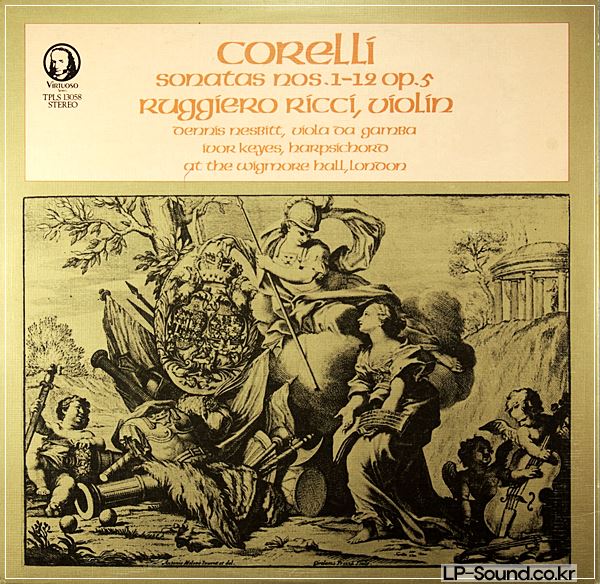CORELLI SONATAS 1-12 OP.5 ㅣLA FOLIA DOUBLE RICCI TPLS 13058