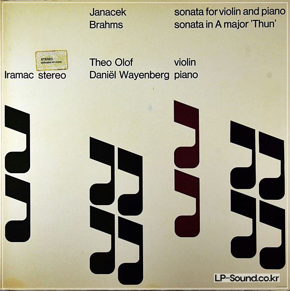 THEO OLOF - WAYENBERG ON JANACEK BRAHMS IRAMAC 6510