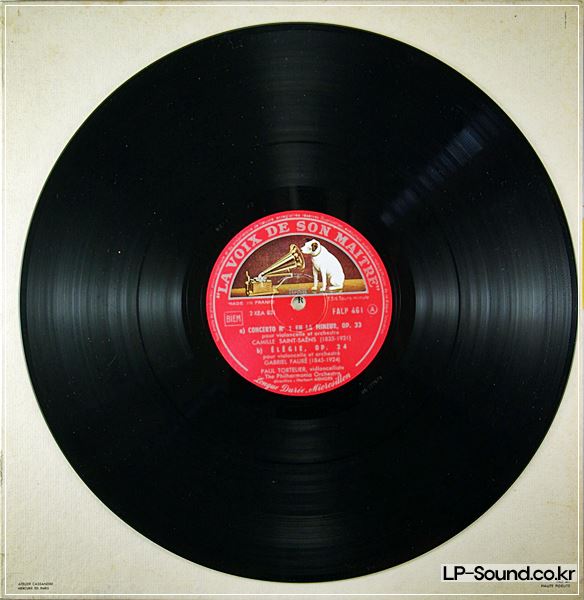 PAUL TORTELIER - MENGES / TCHAIKOVSKY FAURE / FALP 461