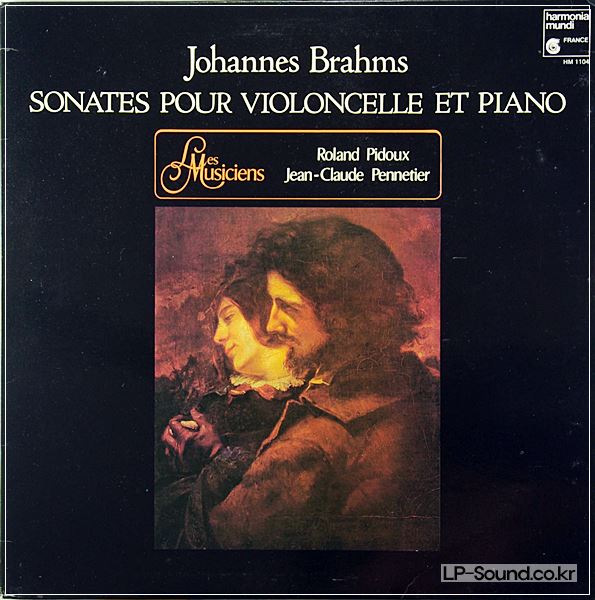 BRAHMS CELLO & PIANO SONATA PIDOUX PENNETIER  HARMONIA MUNDI