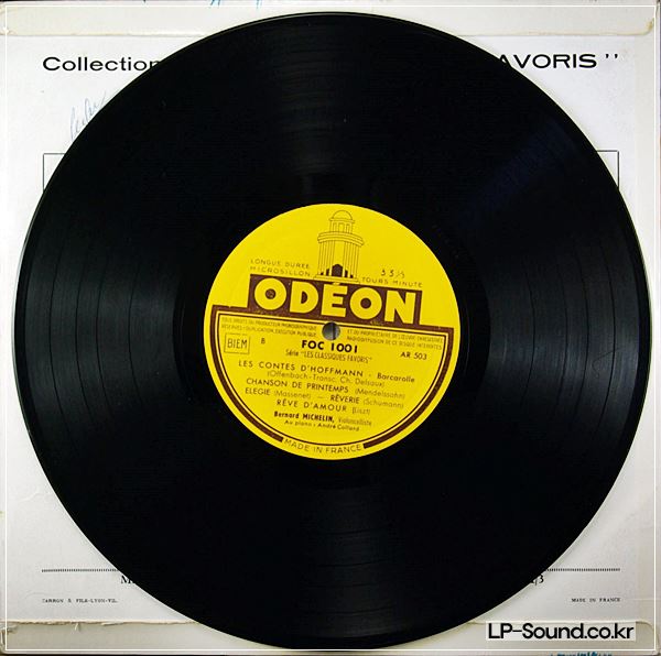 ODEON / CELLO RECITAL / BERNARD MICHELIN