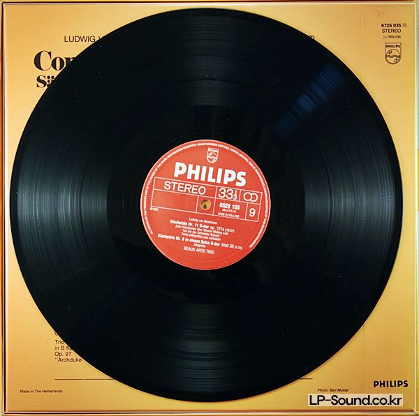 BEETHOVEN COMPLETE PIANO TRIOS BEAUX ARTS TRIO PHILIPS 7XLPS BOX