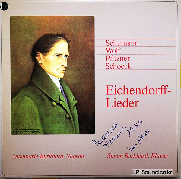 ANNEMARIE BURKHARD, SIMON BURKHARD, SCHUMANN*, WOLF*, PFITZNER*,