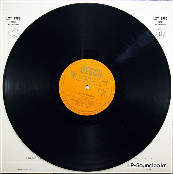 VERDI - LA TRAVIATA - TEBALDI-POGGI-PROTTI - LXT 2992-4 3LP