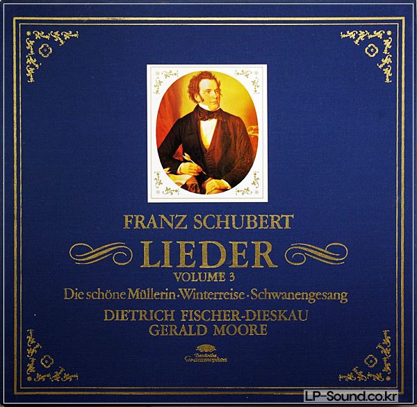 FRANZ SCHUBERT / LIEDER DIETRICH FISCHER-DIESKAU/ MOORE, VOLUME 3