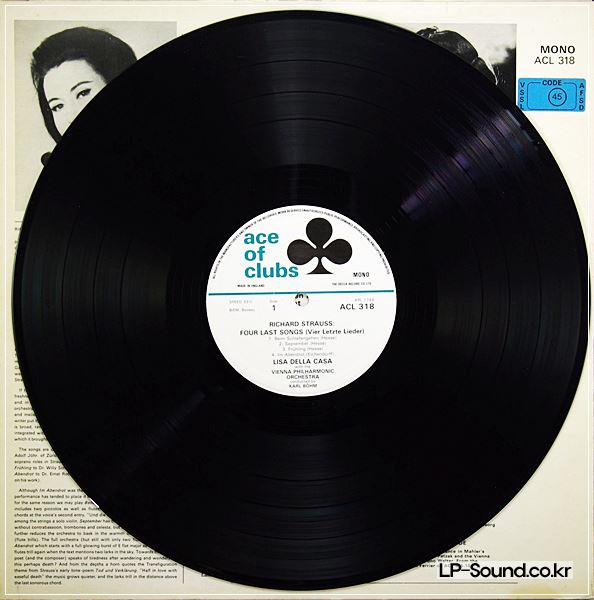 STRAUSS & MAHLER SONGS - LISA DEL CASA / FERRIER  ACL 318