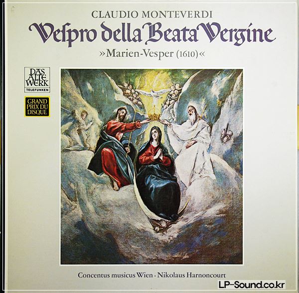 MONTEVERDI / WIEN, HARNONCOURT, J RGENS – VESPRO DELLA BEATA VERGINE