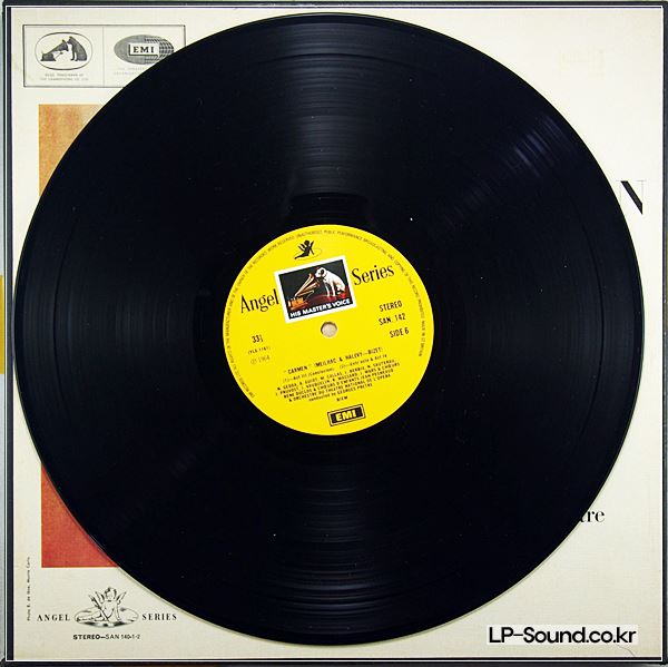 BIZET CARMEN CALLAS GEDDA GUIOT MASSARD PRETRE EMI SAN 140-142