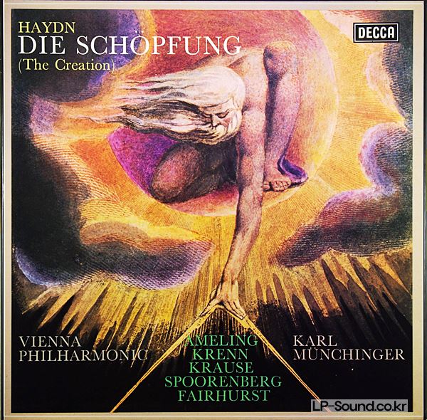 HAYDN - DIE SCHOPFUNG / CREATION 2LP BOX MUNCHINGER VPO  DECCA SET362-3