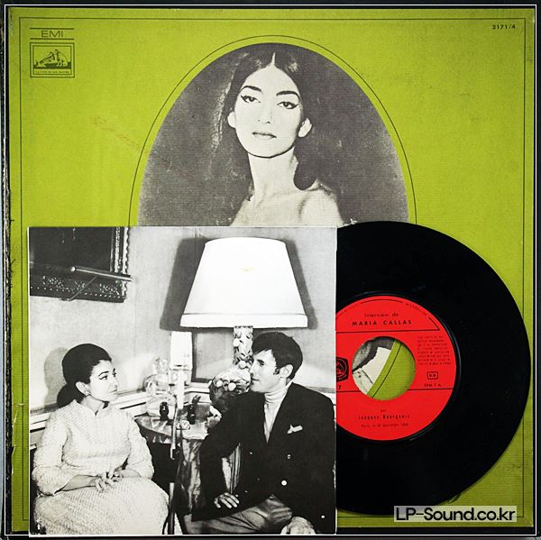 THE ART OF MARIA CALLAS FRENCH BOX 4 LP  OVB 2171/4 4LP.