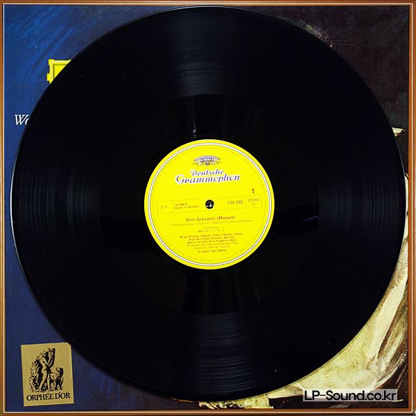 MOZART DON GIOVANNI FISCHER-DIESKAU FLAGELLO BOHM DG STEREO 4LP