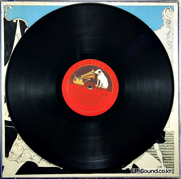 MOZART - THE MARRIAGE OF FIGARO  VITTORIO GUI HMV ALP1312-15 -