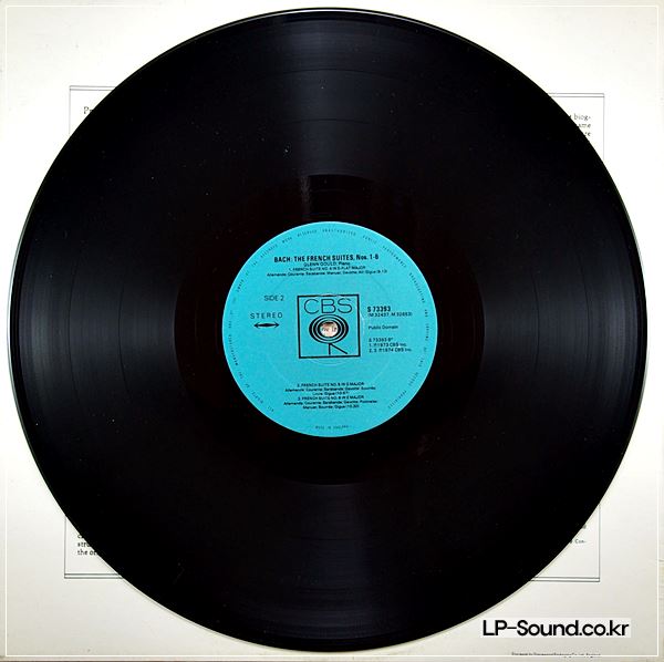 JS BACH THE FRENCH SUITES 1-6 *GLENN GOULD* CBS 73393