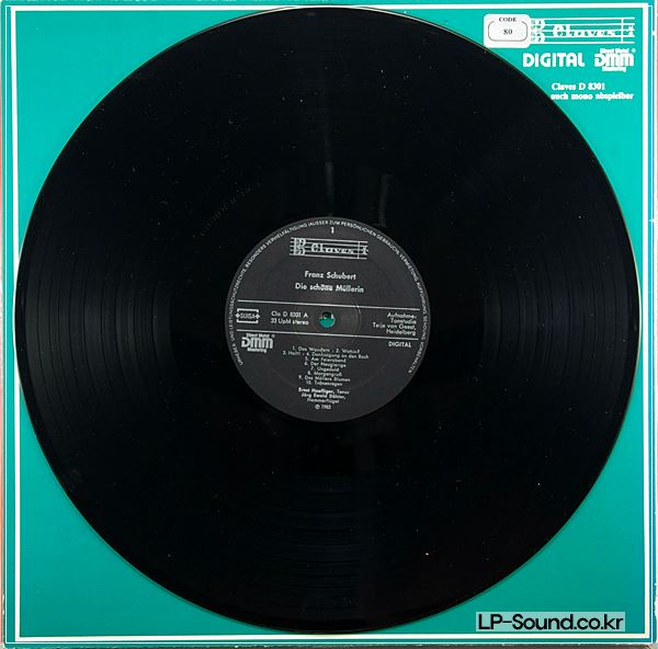 SCHUBERT DIE SCHONE MULLERIN HAEFLIGER DAHLER CLAVES D-8301