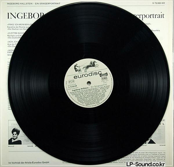 INGEBORG HALLSTEIN - EIN SAANGERPORTRAIT EURO DISC