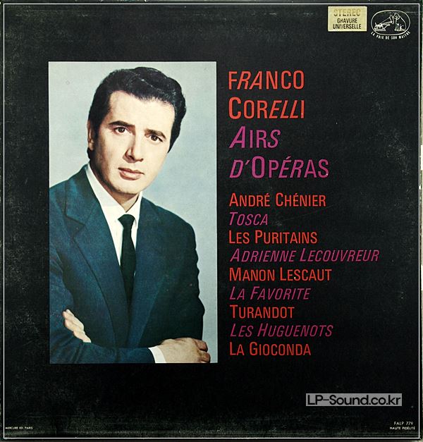 FRANCO CORELLI- ITALIAN OPERATIC ARIAS