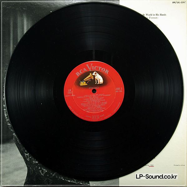 MARIAN ANDERSON HE’S GOT THE WHOLE WORLD IN HIS HANDS SIGNED BY FRANZ RUPP