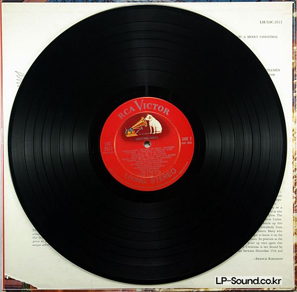 MARIAN ANDERSON - CHRISTMAS CAROLS  LSC 2613 STEREO