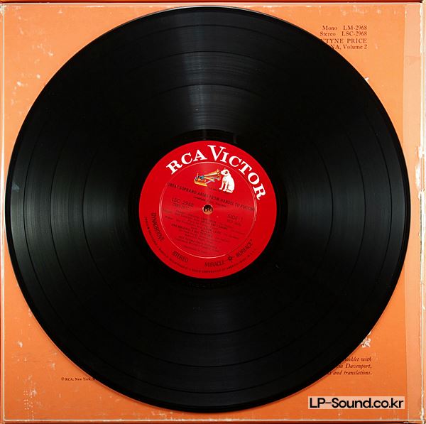 LEONTYNE PRICE PRIMA DONNA VOL 2 MOLINARI PRADELLI RCA VICTOR