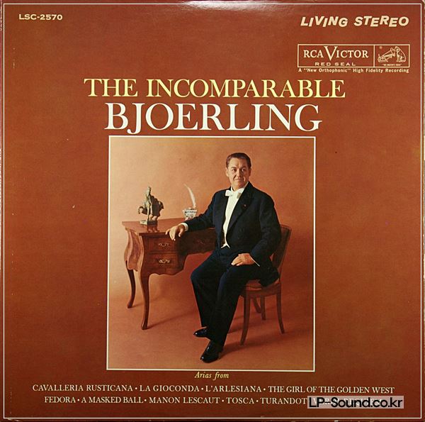 JUSSI BJOERLING - THE INCOMPARABLE RCA LIVING STEREO LSC-2570