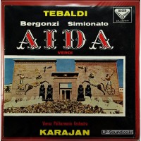 VERDI, AIDA, TEBALDI, BERGONZI, VPO KARAJAN, ED 1 SXL 2167-8-9