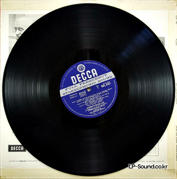 KENNETH MCKELLAR HANDEL SONGS AND ARIAS SKL 4121