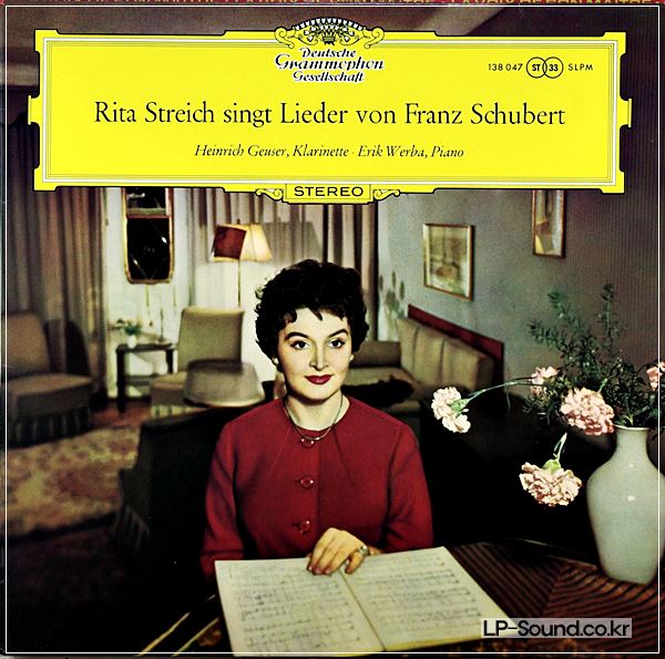 RITA STREICH - SCHUBERT LIEDER - DGG 138 047 SLPM