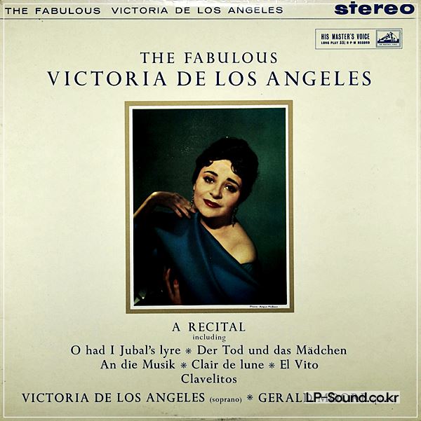 FABULOUS VICTORIA DE LOS ANGELES LP HMV ASD 413