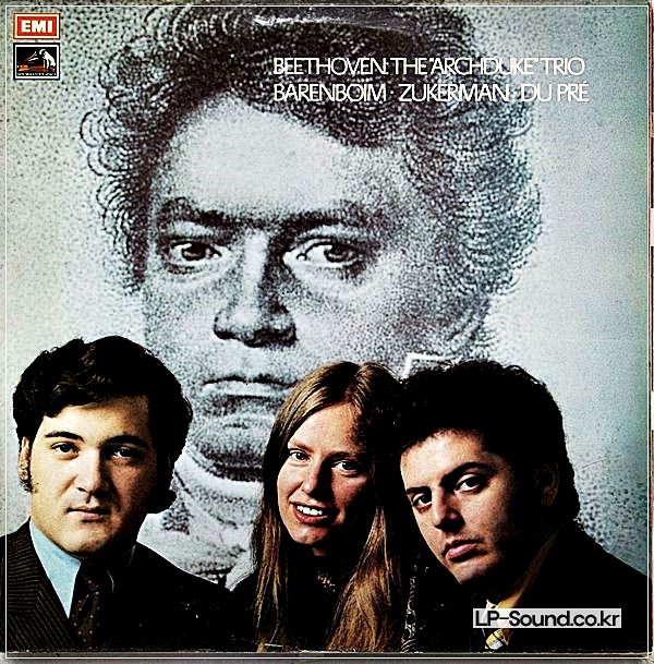 BEETHOVEN ARCHDUKE DU PRE BARENBOIM ZUKERMAN  ASD 2572