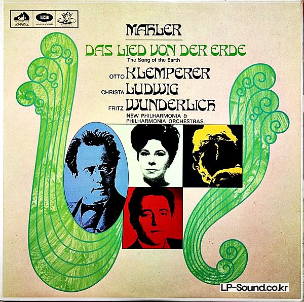 MAHLER EARTH LIED DER ERDE KLEMPERER SAN 179
