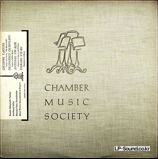 CHAMBER MUSIC SOCIETY CM-1 RED VINYL TARTINI/ODNOPOSOFF 'DEVIL'S TRILL'