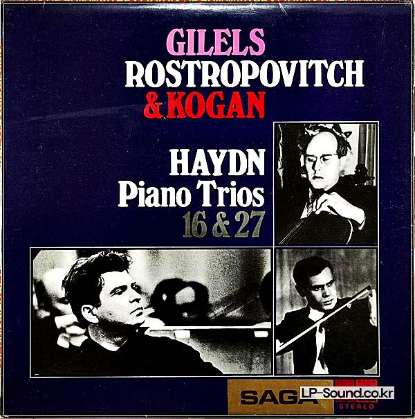 HAYDN PIANO TRIOS NOS.16 & 17 / GILELS / ROSTROPOVICH / KOGAN XID 5311