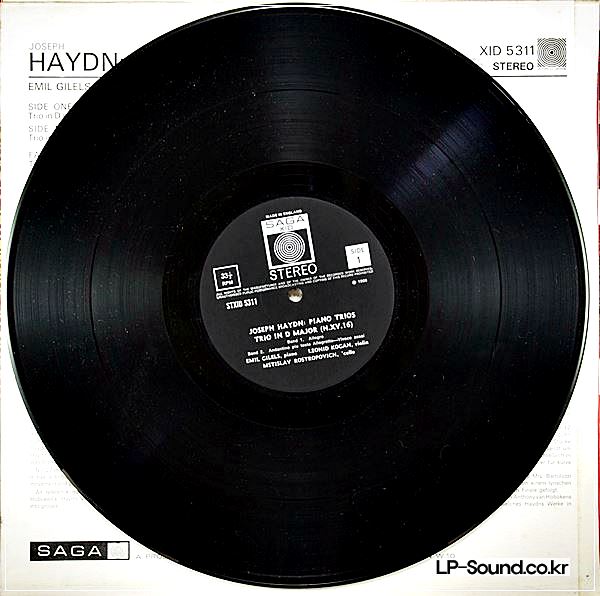 HAYDN PIANO TRIOS NOS.16 & 17 / GILELS / ROSTROPOVICH / KOGAN XID 5311