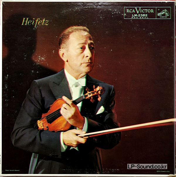 HEIFETZ VIOLIN RECITAL RCA LM 2382 MONO 1ED