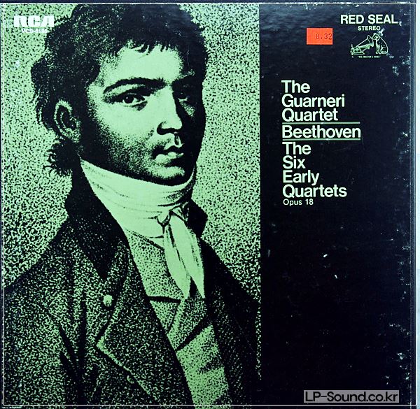 BEETHOVEN“THE GUARNERI QUARTET” THE SIX EARLY QUARTETS, 3 LP VCS-6195