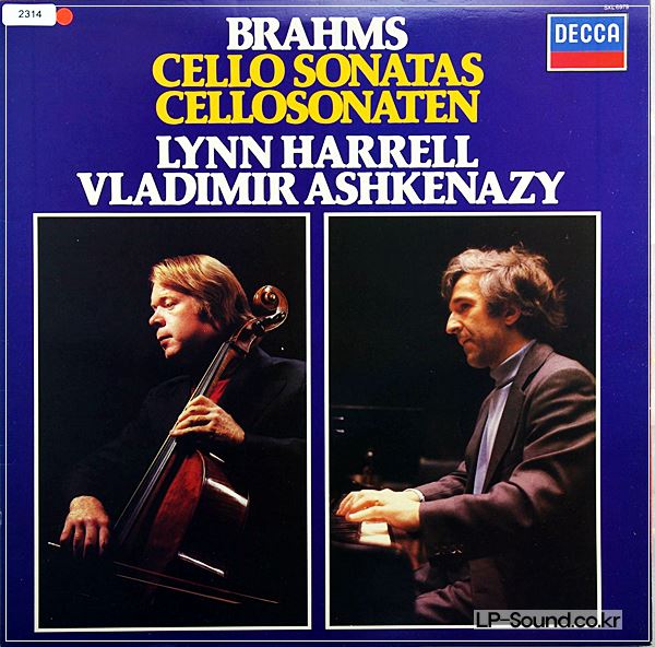 BRAHMS*, LYNN HARRELL, VLADIMIR ASHKENAZY – CELLO SONATAS