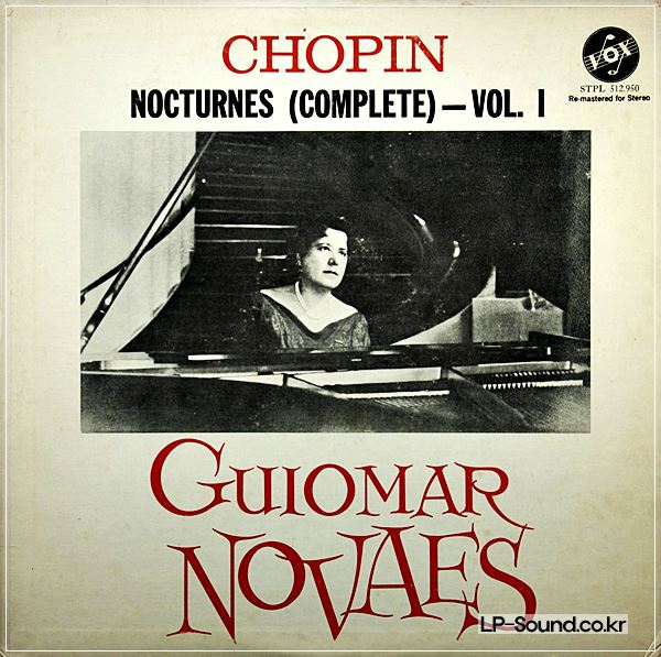 CHOPIN: COMPLETE NOCTURNES NOVAES PIANO VOX STPL 2LP