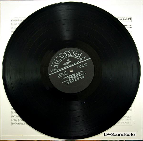 BACH SUITES 1,3 UNACCOMPANIED CELLO DANIL SHAFRAN MELODIYA